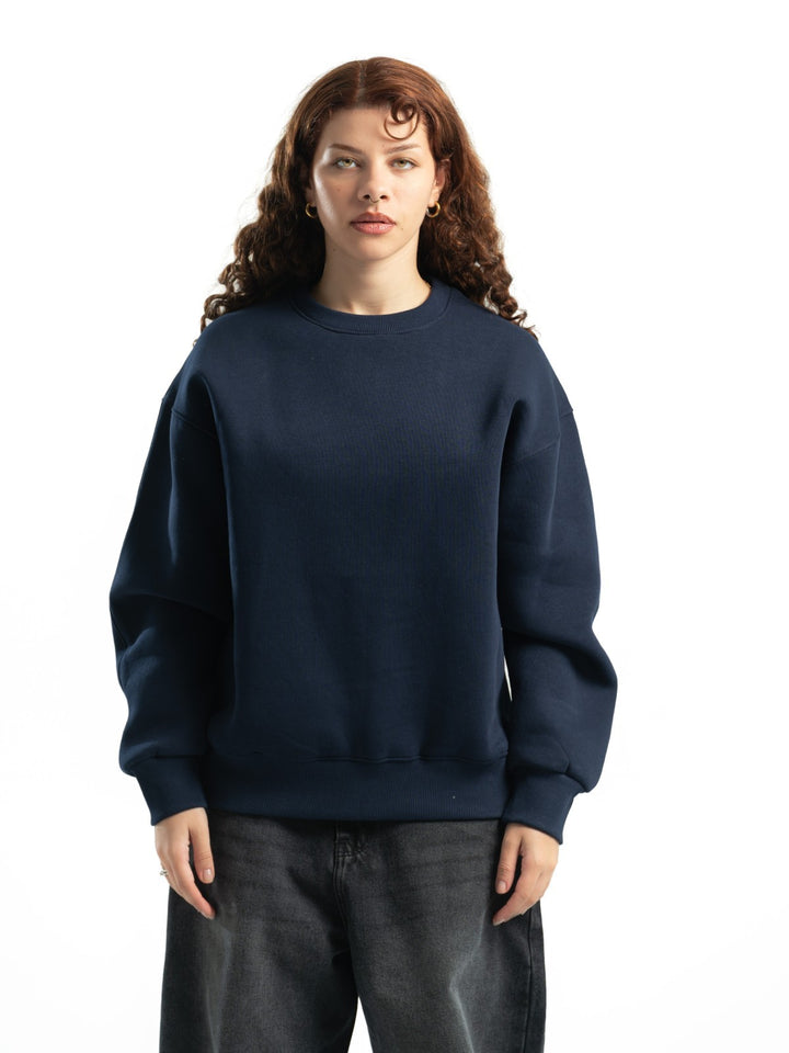 Basic Crewneck – Navy