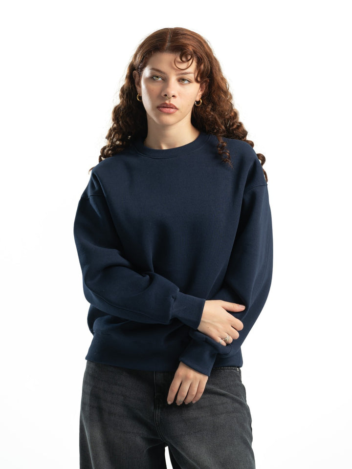 Basic Crewneck – Navy