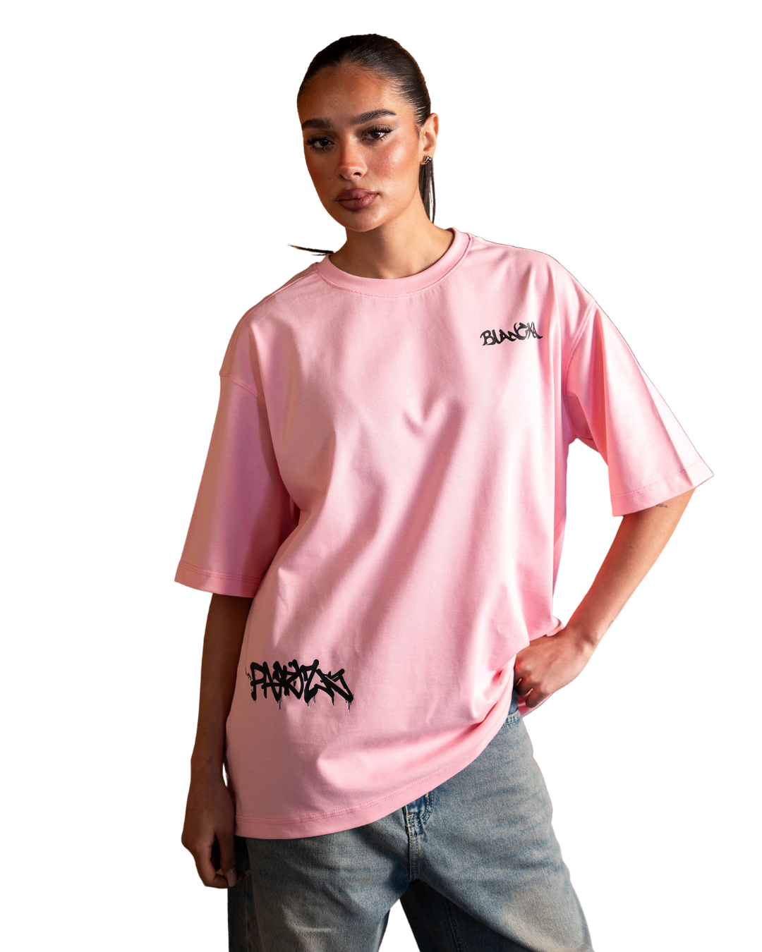 Graffiti Tee - Pink