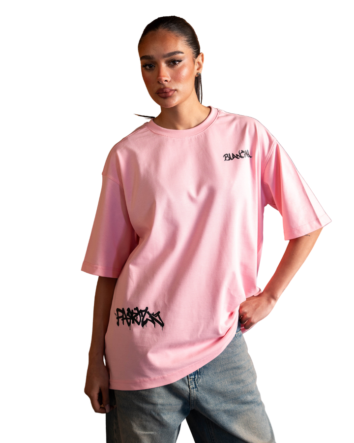 Graffiti Tee - Pink