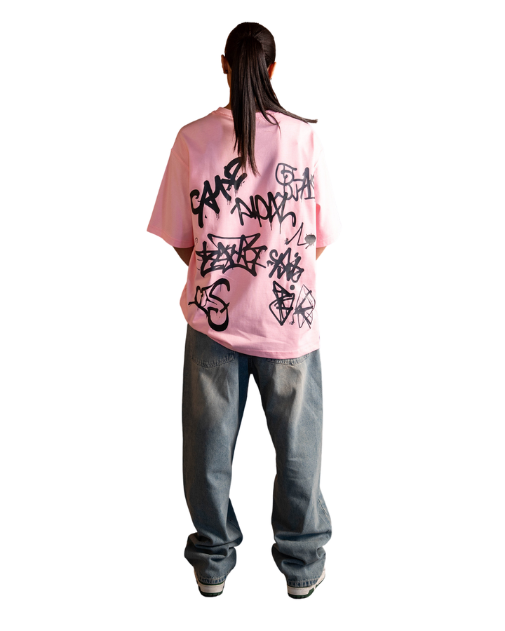 Graffiti Tee - Pink