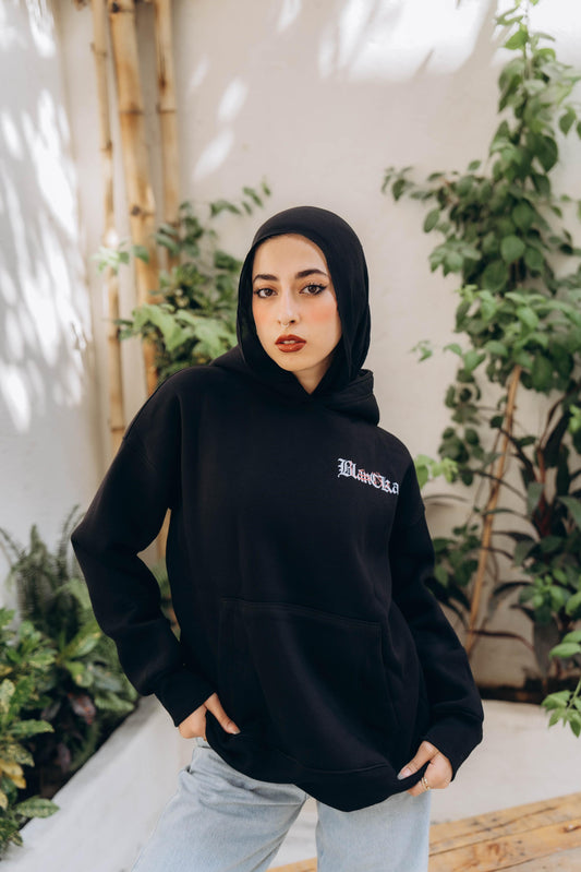 Blancka Black Hoodie