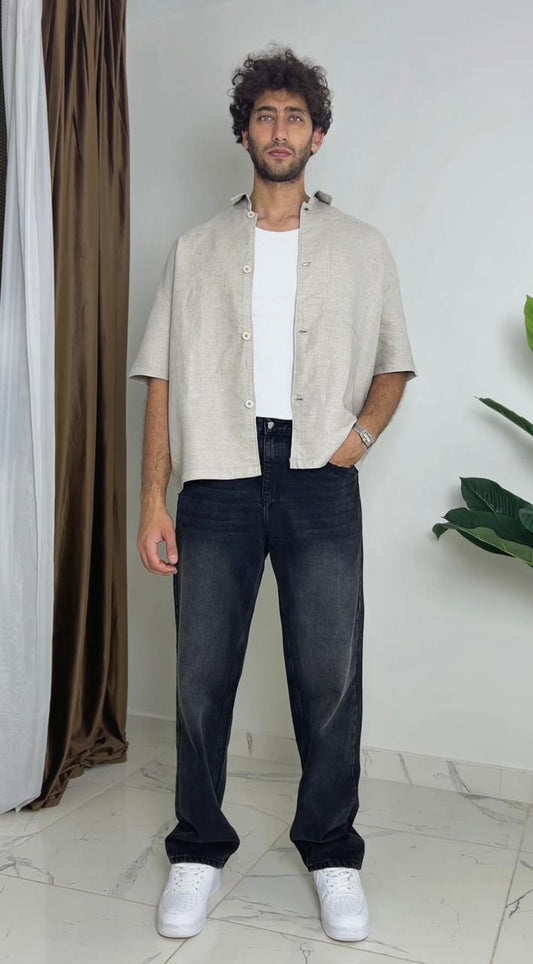 Black Washed Jeans