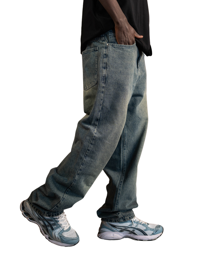 Dirty Washed Denim