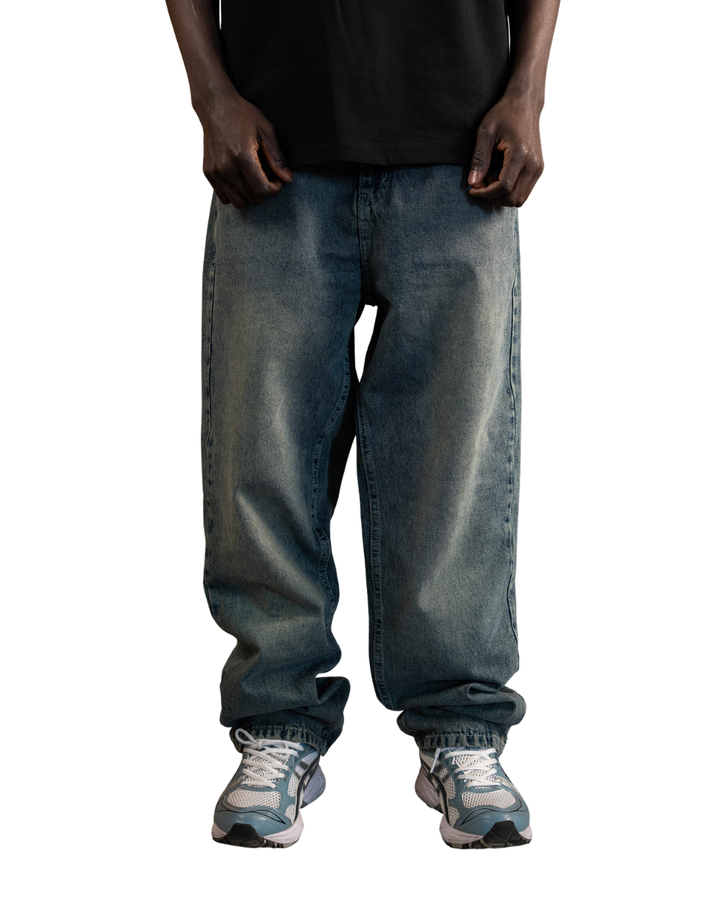 Dirty Washed Denim
