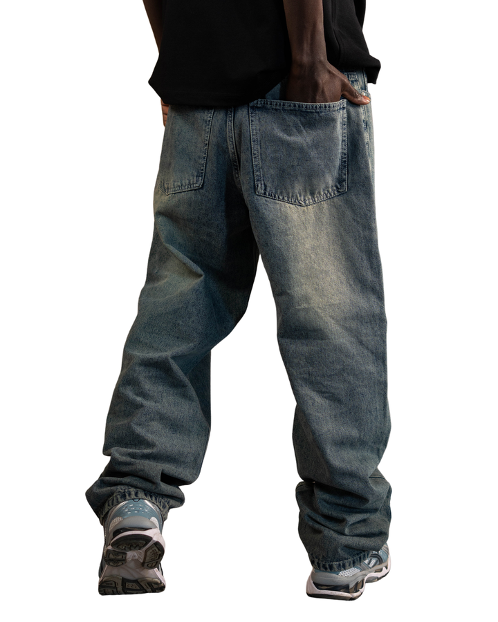 Dirty Washed Denim