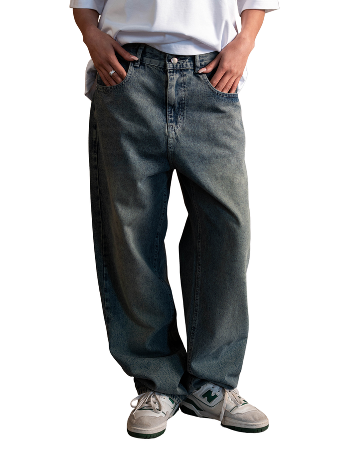 Dirty Washed Denim
