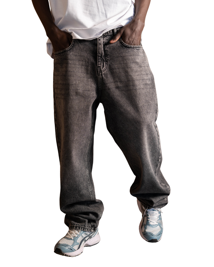 Grey Washed Denim
