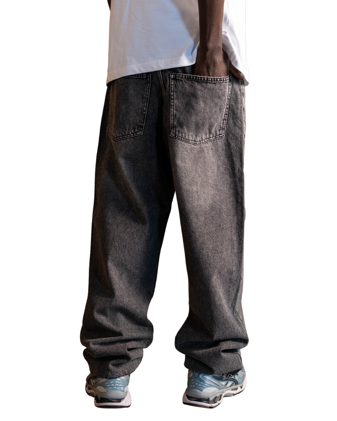 Grey Washed Denim