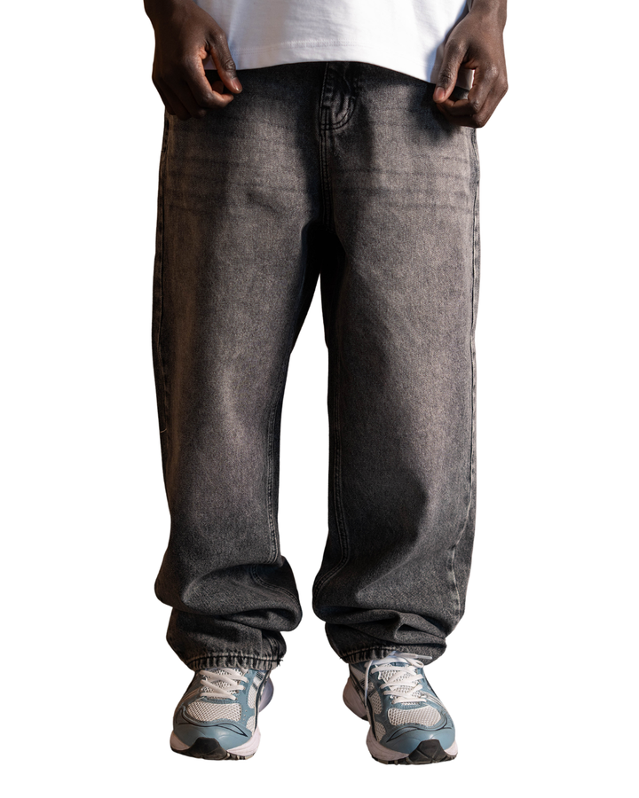 Grey Washed Denim