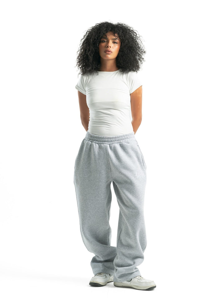 Wide Leg Sweatpants – Grey