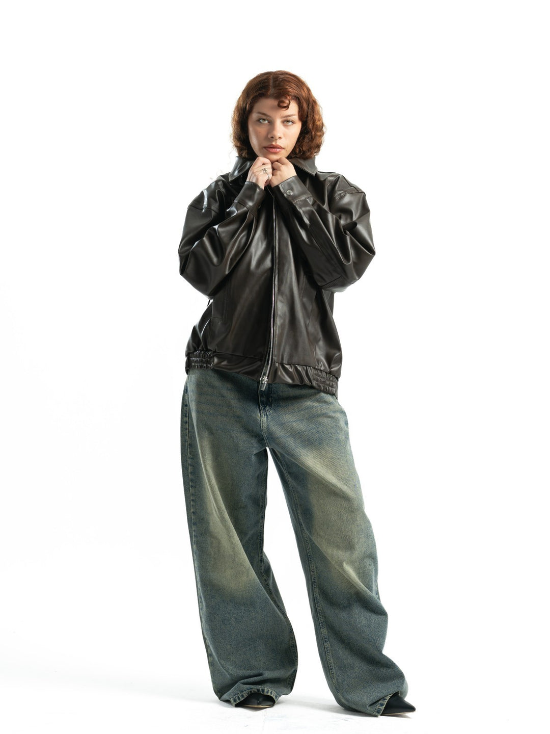 Leather Jacket – Dark Brown
