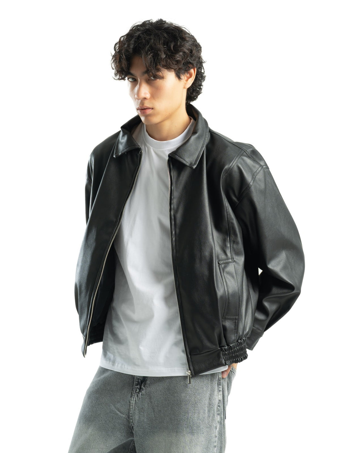 Leather Jacket – Black