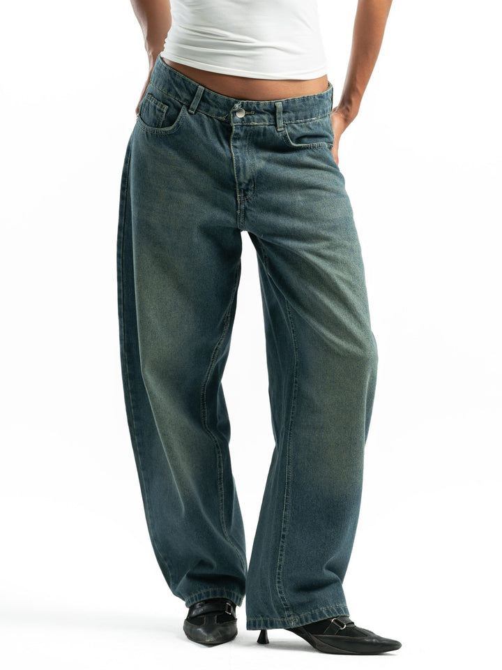 Balloon Fit Jeans – Dirty