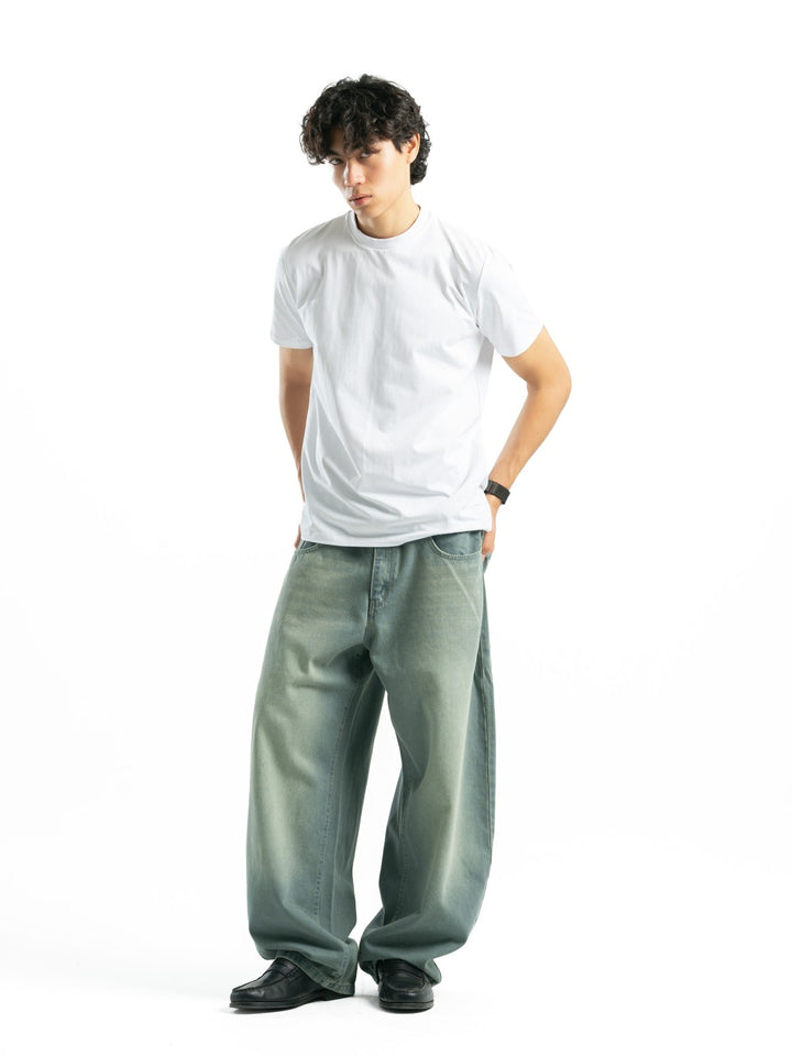 Balloon Fit Jeans – Light Dirty