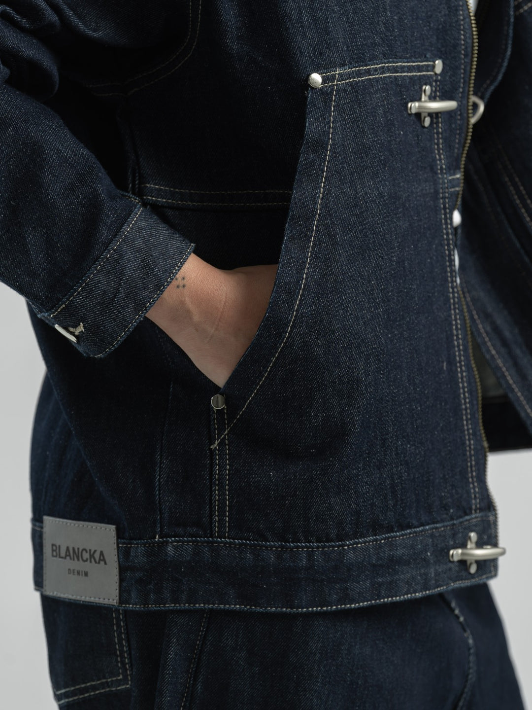 Clasp Denim Jacket – Raw