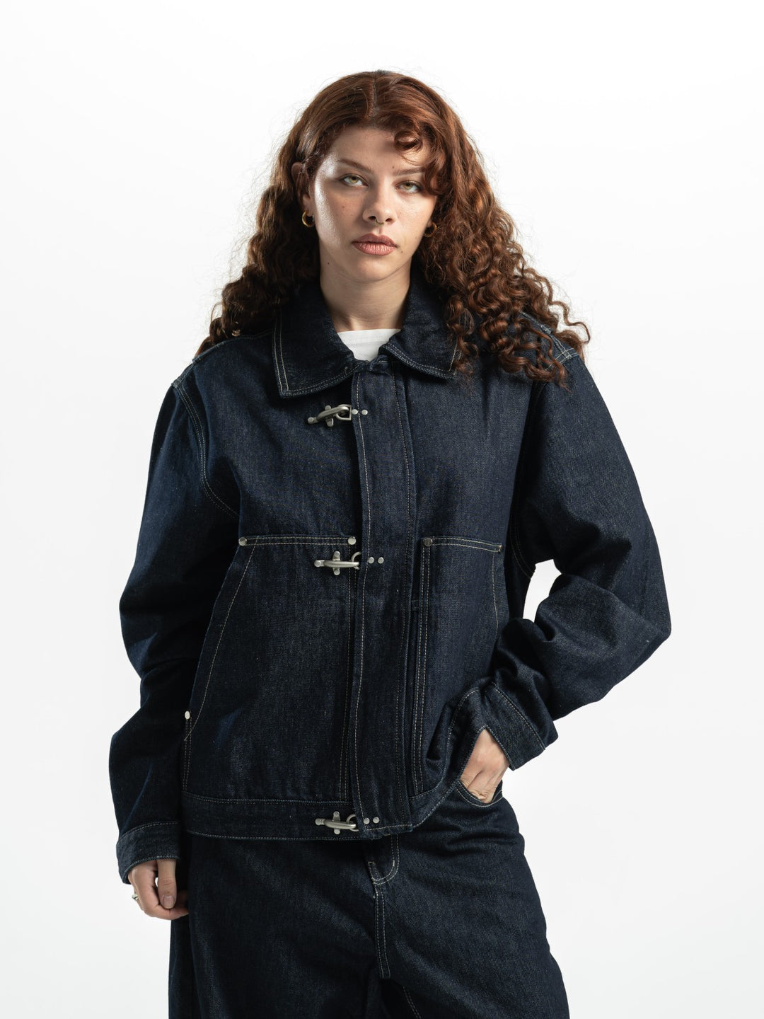Clasp Denim Jacket – Raw