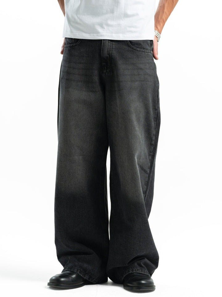 Super Baggy Jeans – Washed Black