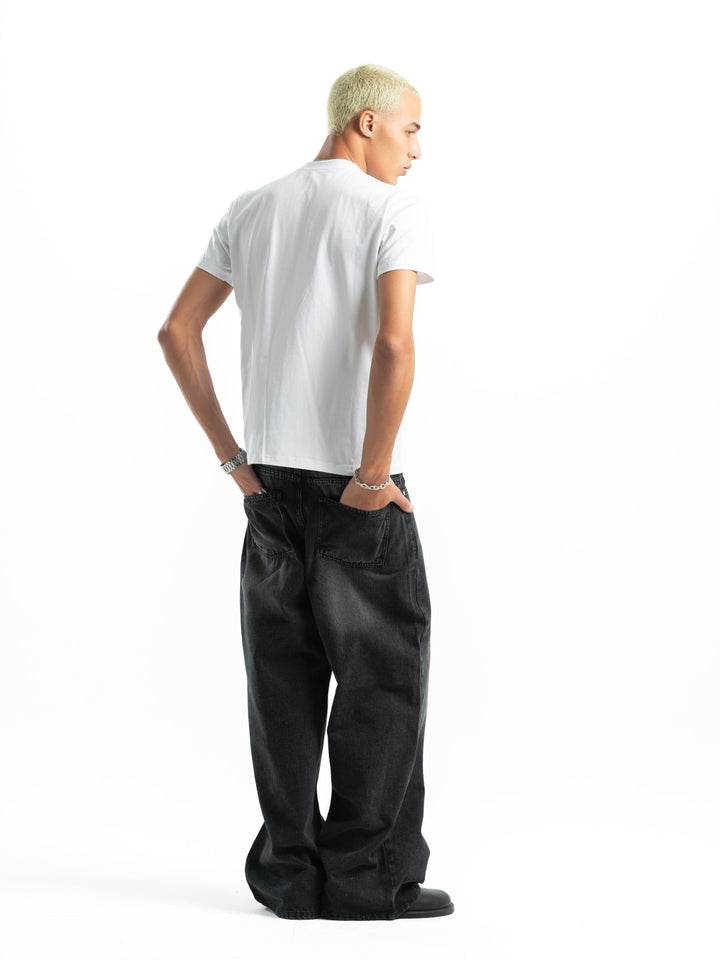 Super Baggy Jeans – Washed Black