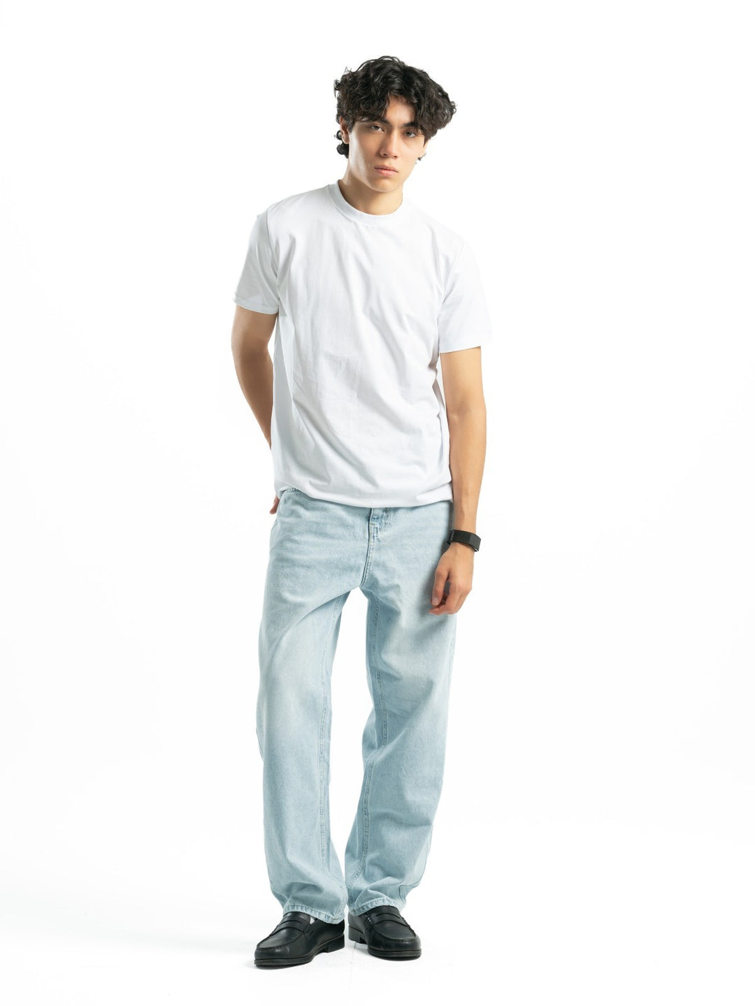 Wide Leg Jeans – Light Blue