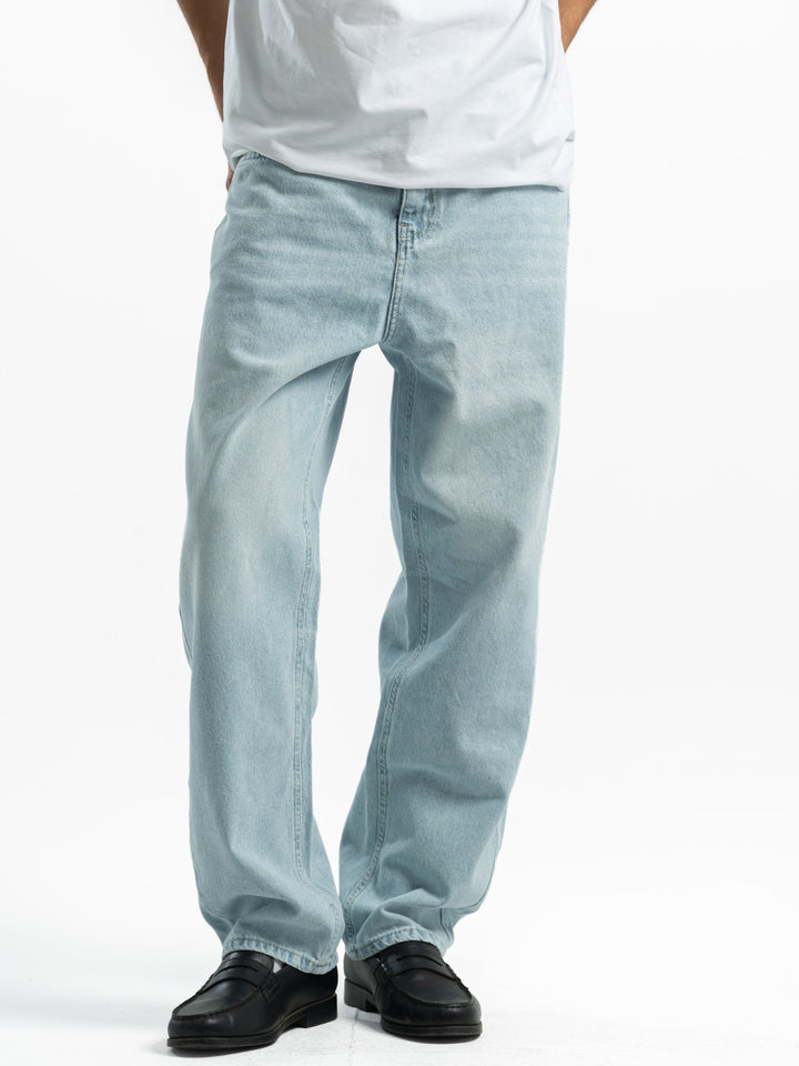 Wide Leg Jeans – Light Blue