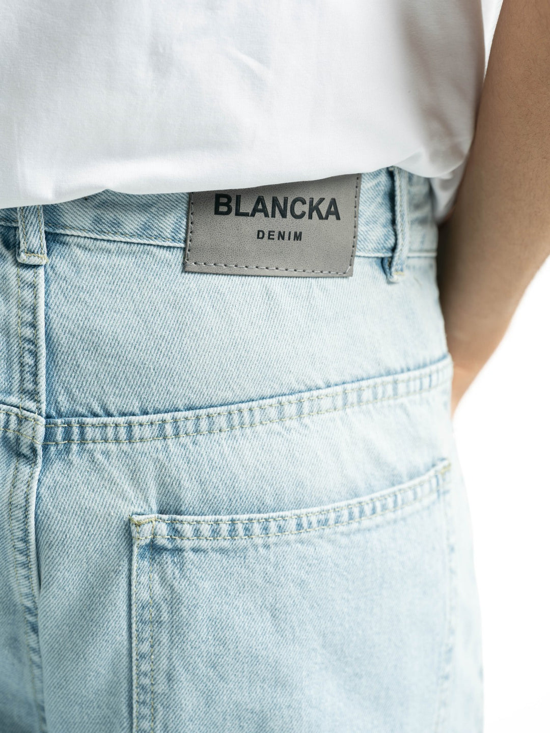 Wide Leg Jeans – Light Blue