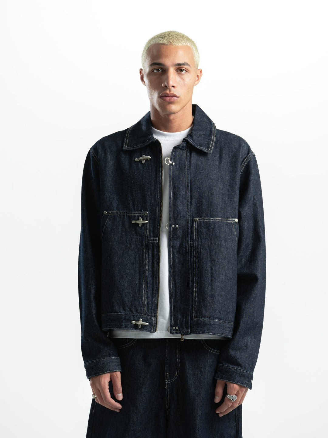 Clasp Denim Jacket – Raw