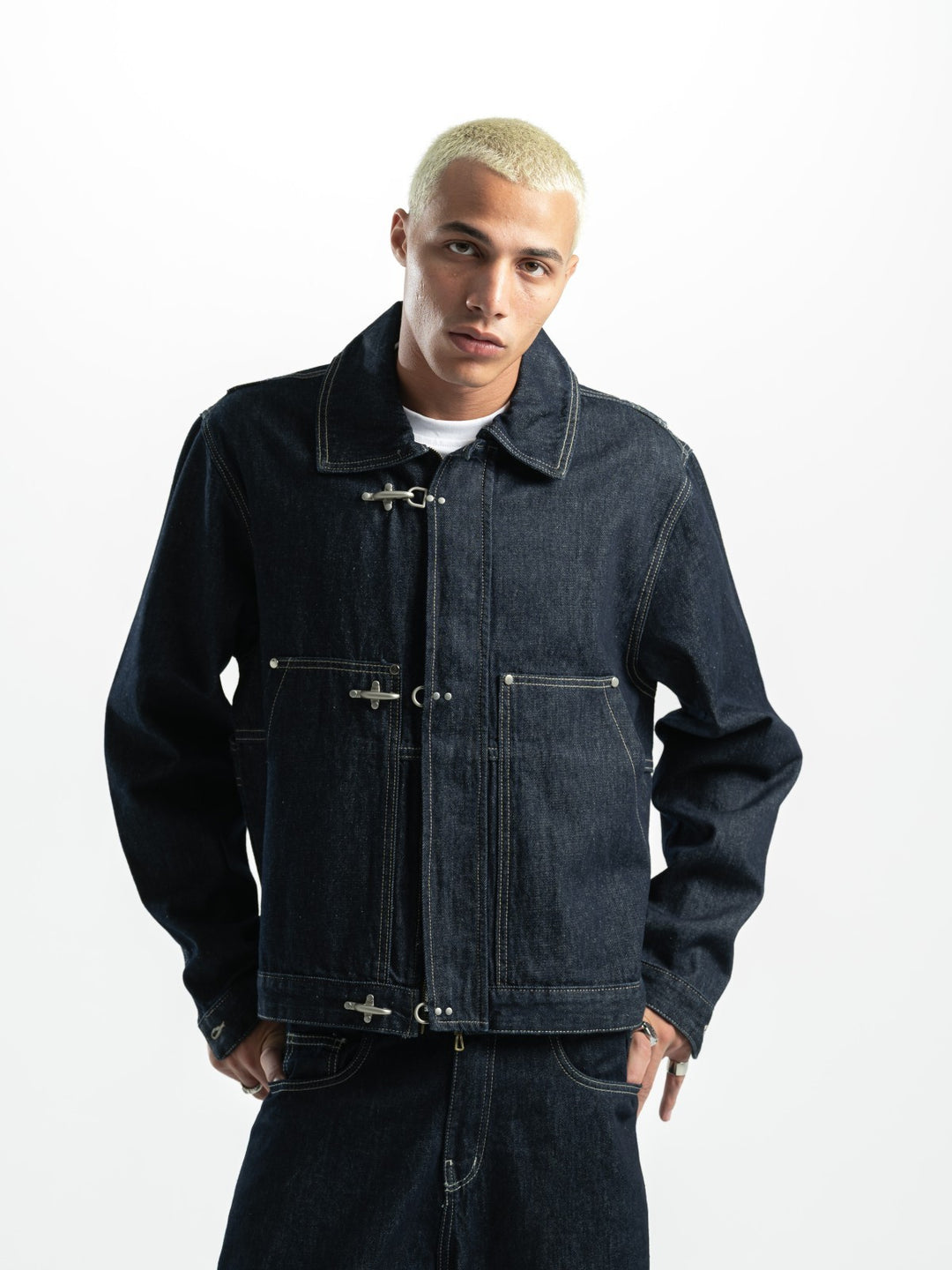 Clasp Denim Jacket – Raw