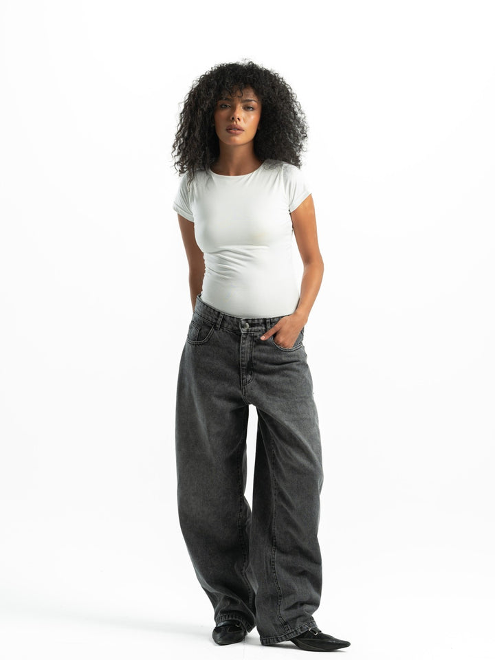 Balloon Fit Jeans – Grey