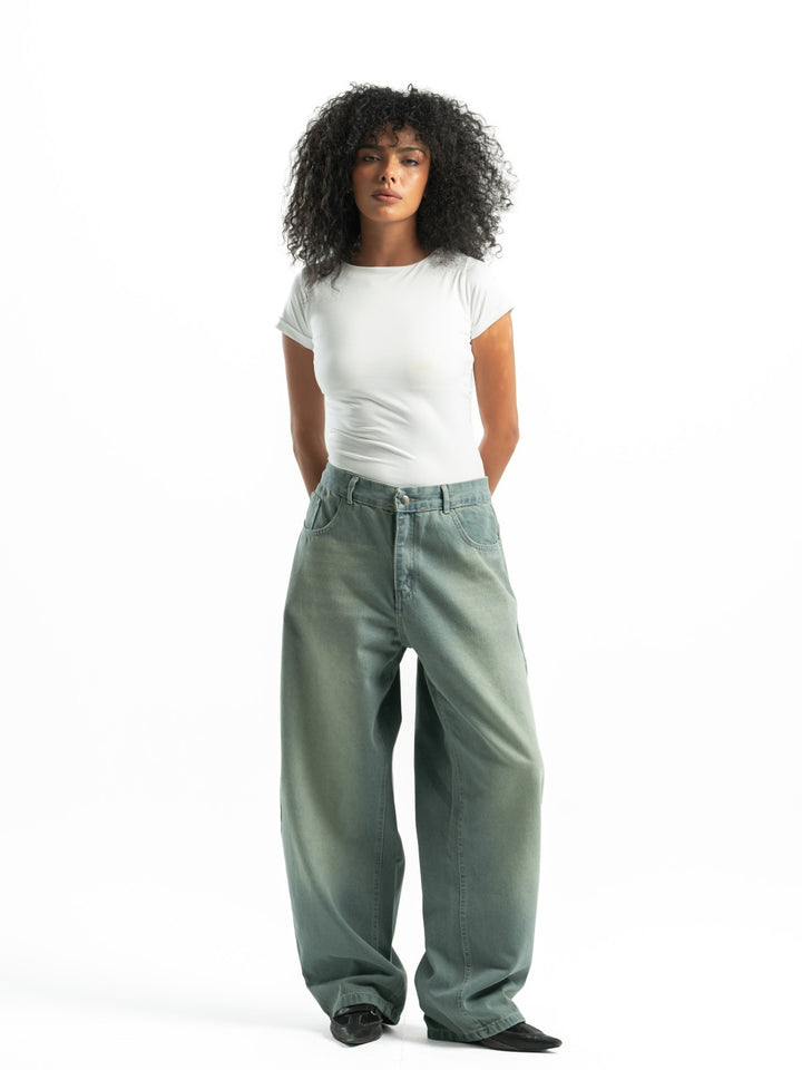 Balloon Fit Jeans – Light Dirty