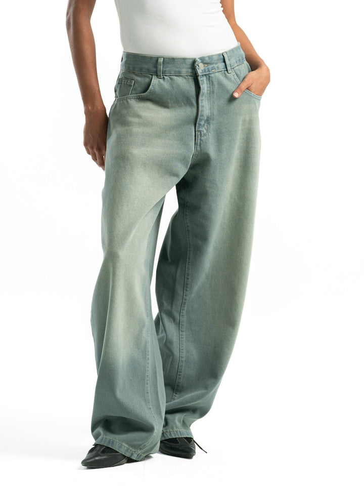 Balloon Fit Jeans – Light Dirty