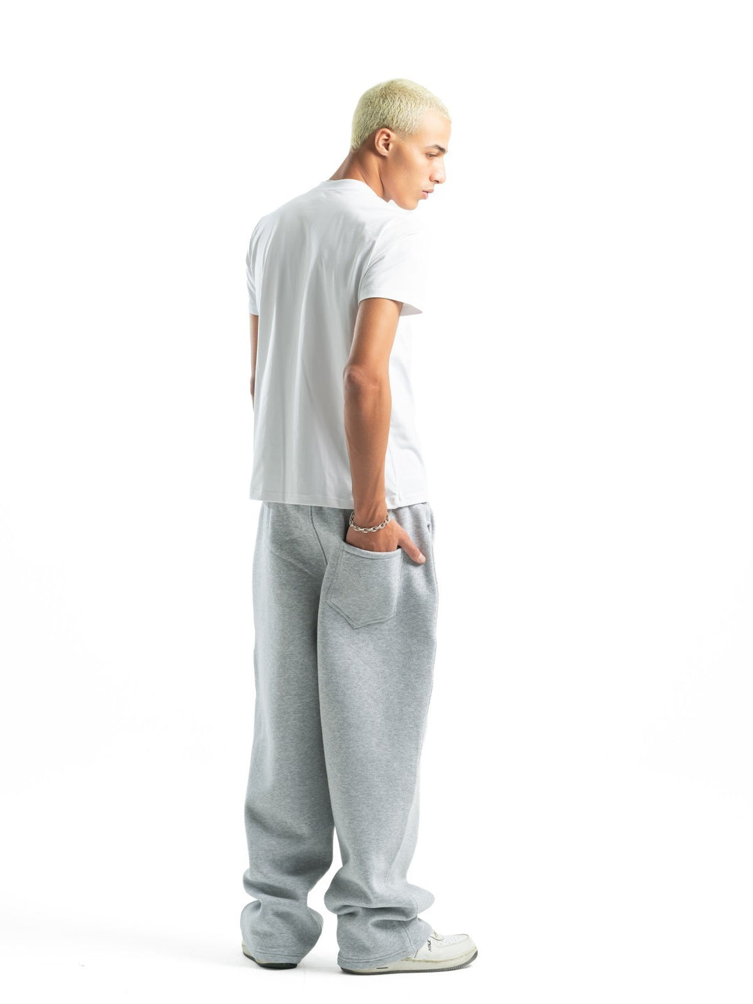 Wide Leg Sweatpants – Grey