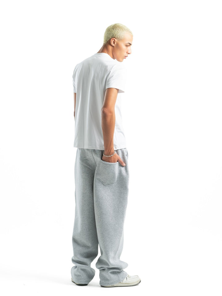 Wide Leg Sweatpants – Grey