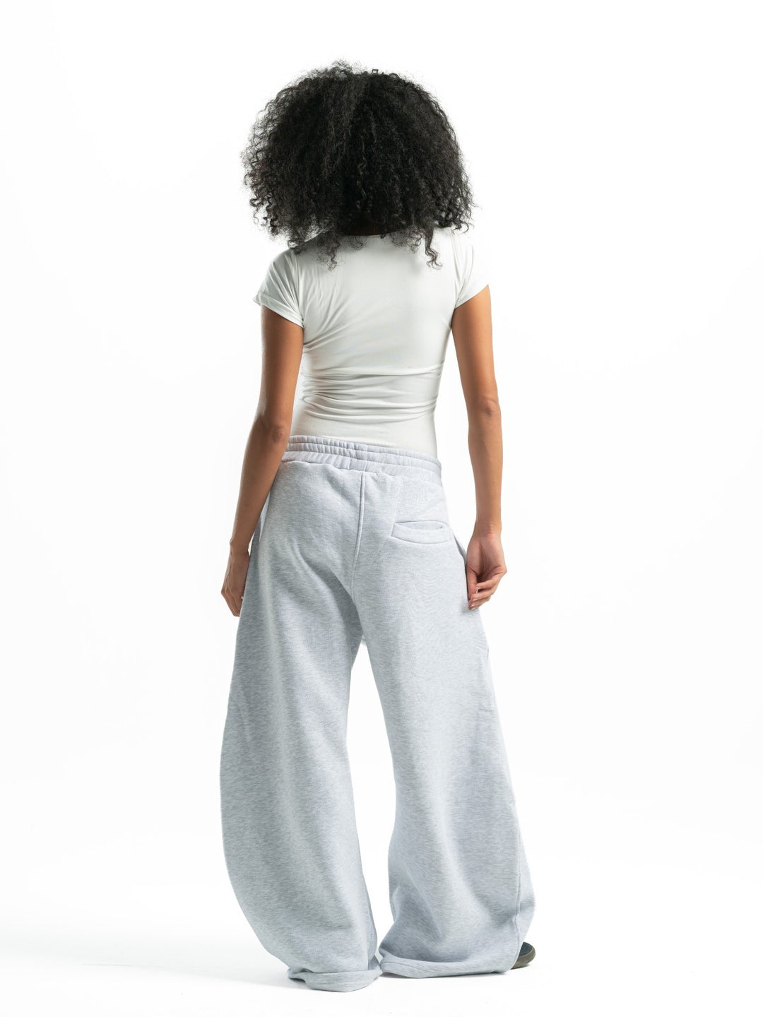 Super Baggy Sweatpants – Light Grey