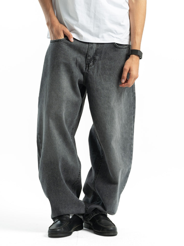 Balloon Fit Jeans – Grey