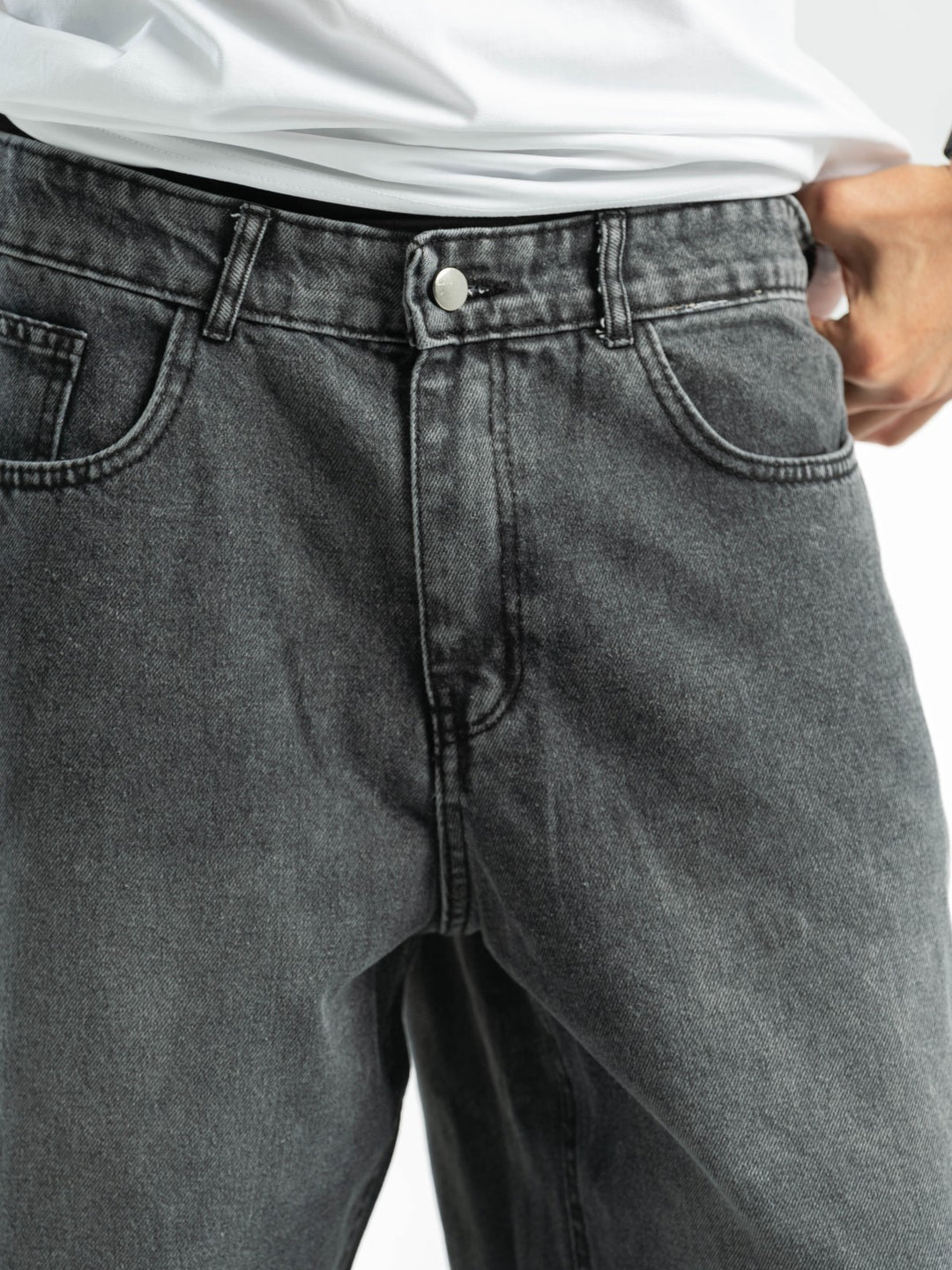 Balloon Fit Jeans – Grey