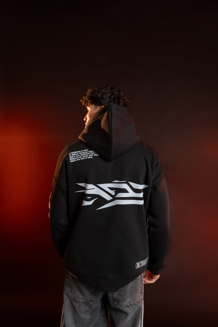 BLANCKA Signature Black Hoodie