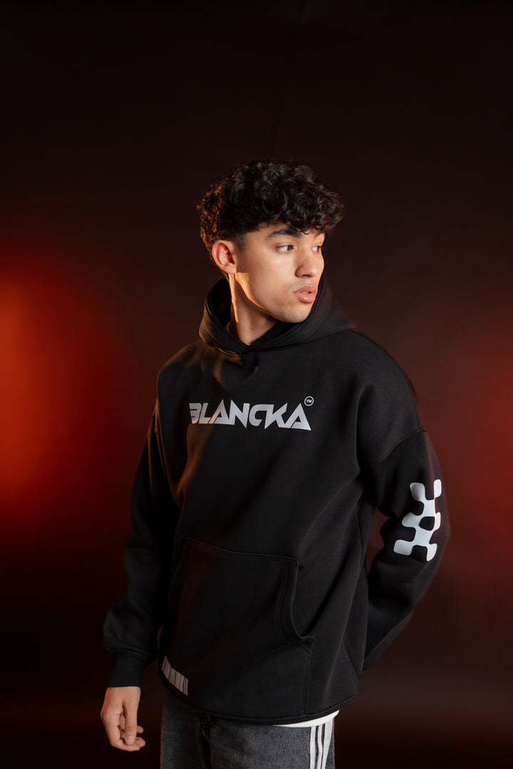 BLANCKA Signature Black Hoodie