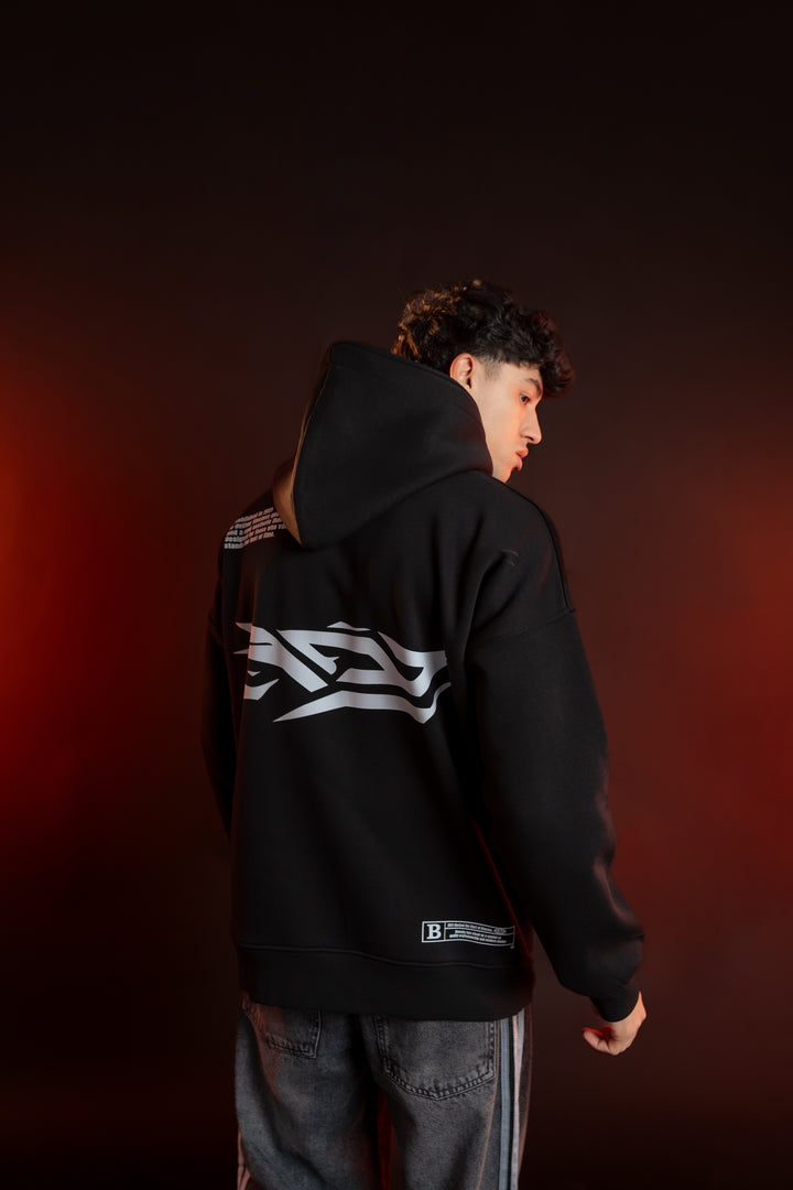BLANCKA Signature Black Hoodie