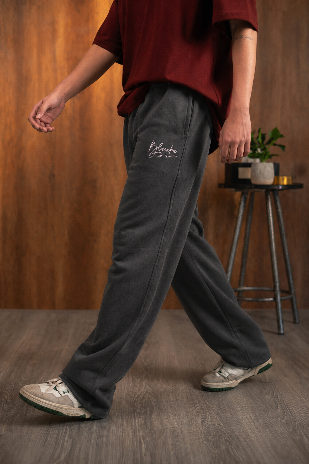 Box Fit Sweatpants - Dark Gray