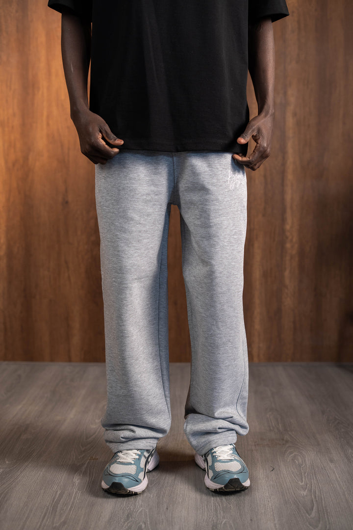 Box Fit Sweatpants - Gray