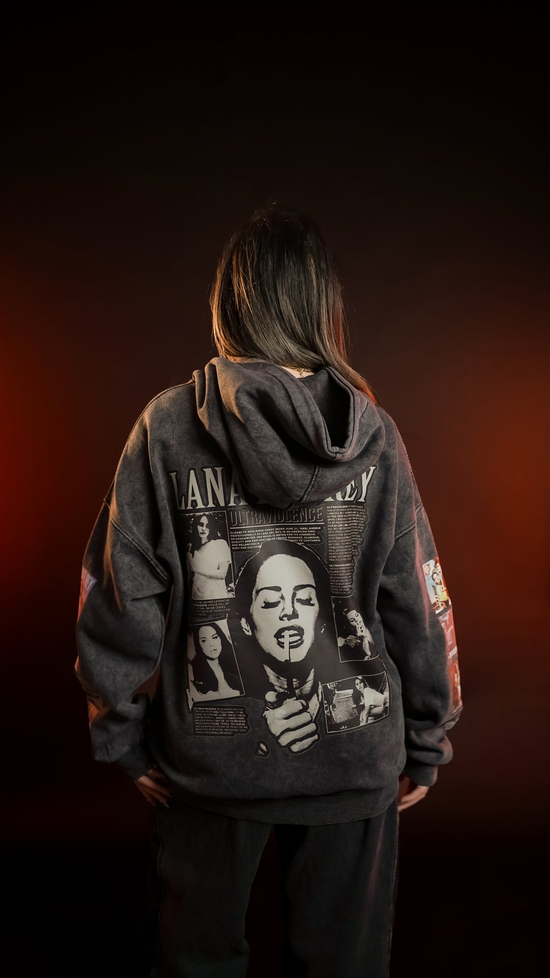 Lana Del Rey Washed Hoodie