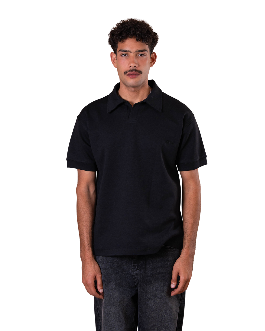 Polo Tee - Black