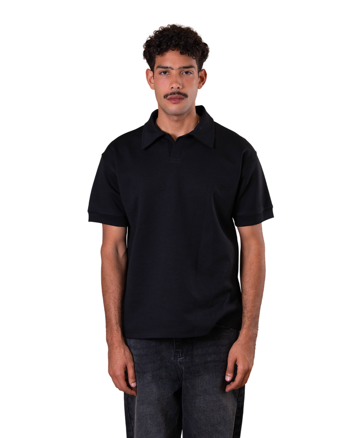 Polo Tee - Black