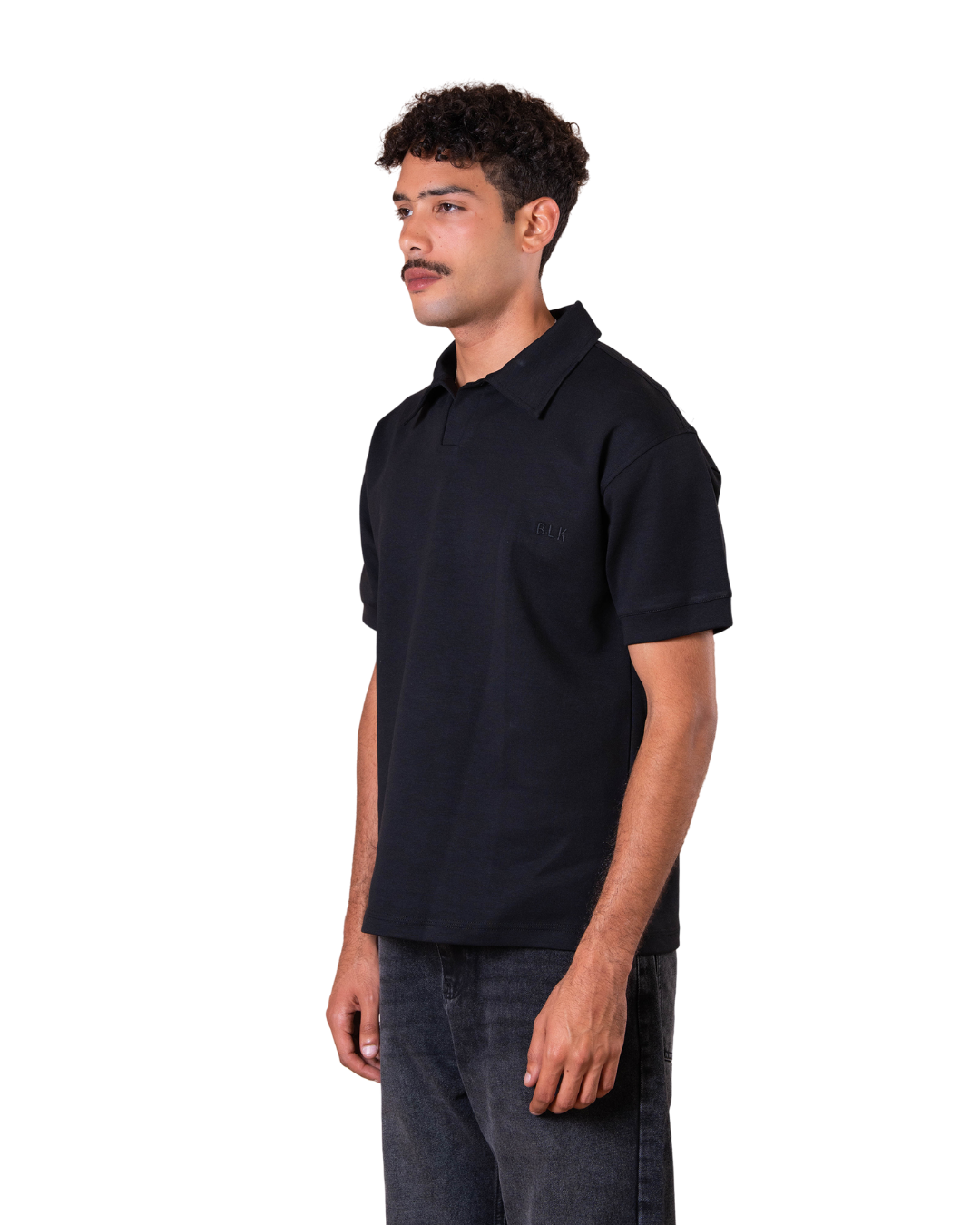 Polo Tee - Black