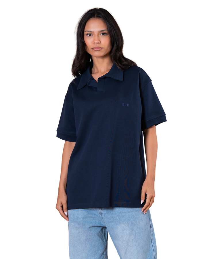 Polo Tee - Navy