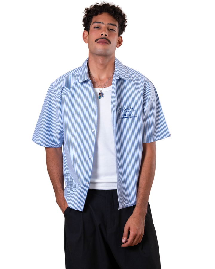 Striped Shirt - Blue