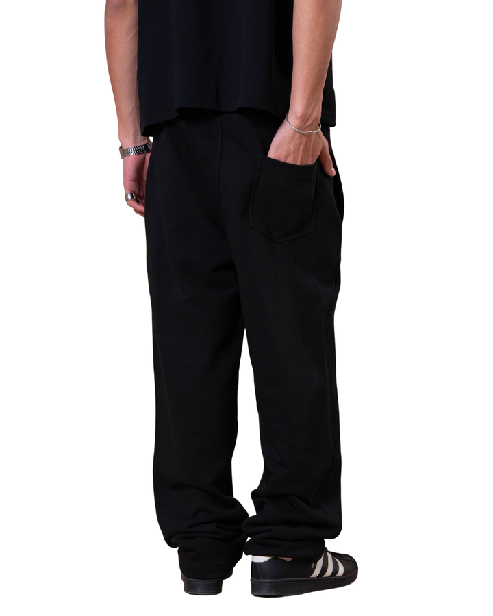 Box Fit Sweatpants - Black
