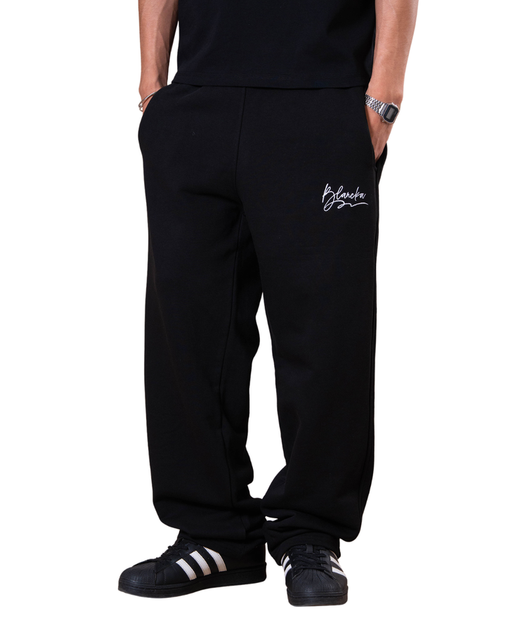 Box Fit Sweatpants - Black