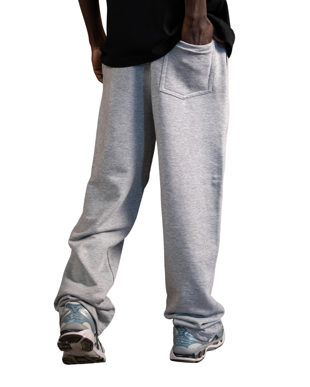 Box Fit Sweatpants - Gray
